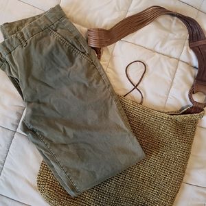 Green bundle,  Gap Khakis ,Express green purse